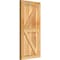 Ekena Millwork Framed Board-n-Batten Shutters w/Z-Bar, Rough Sawn Western Red Cedar, 16 1/8W x 33H, PR RBF06Z16X033RWR - alternate 5